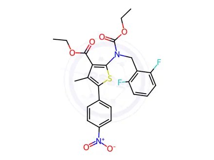 Chemical structure of Relugolix Impurity 98
