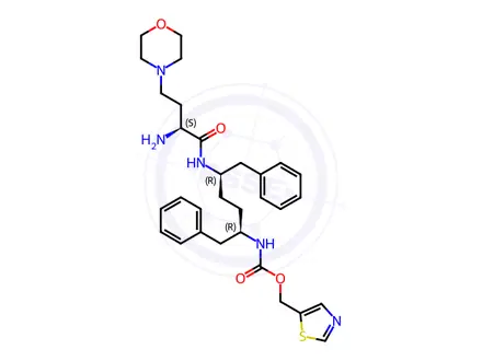 Chemical structure of Cobicistat Impurity 8