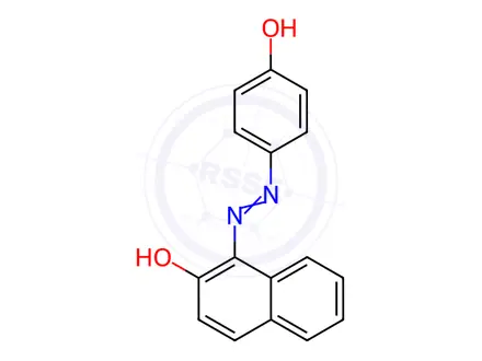 Chemical structure of 4-OH-Sudan I