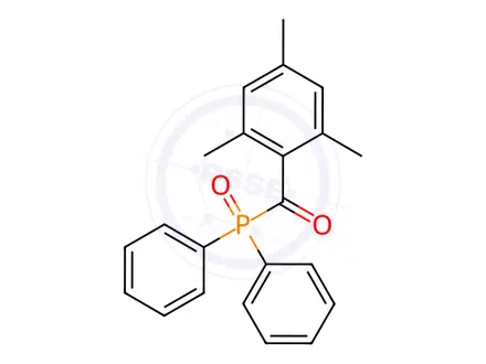 Chemical structure of Diphenyl(2,4,6-trimethylbenzoyl)phosphine oxide Solution in Acetonitrile