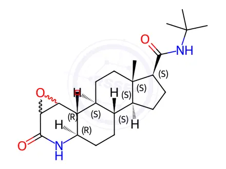 Chemical structure of Finasteride Impurity 4