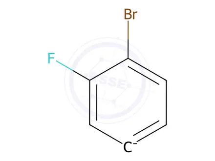 Chemical structure of 4-Bromo-3-fluorophenylzinc iodide 0.5 M in Tetrahydrofuran