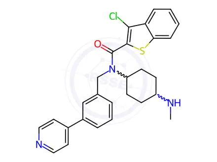 Chemical structure of SAG