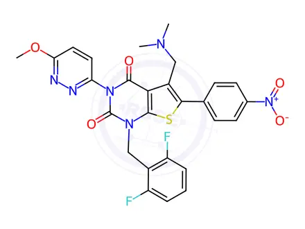 Chemical structure of Relugolix Impurity 74