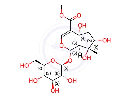 Chemical structure of Lamiide