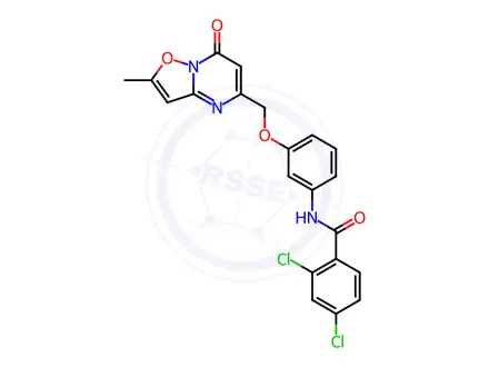 Chemical structure of Quinazoline Impurity 6