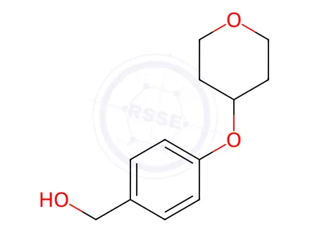 Chemical structure of [4-(Tetrahydropyran-4-yloxy)phenyl]methanol