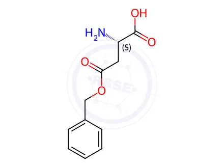 Chemical structure of 4-Benzyl L-Aspartate