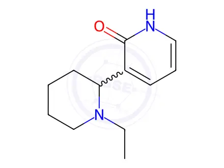 Chemical structure of 3-(1-Ethylpiperidin-2-yl)pyridin-2(1H)-one