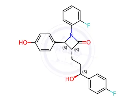 Chemical structure of Ezetimibe Impurity 47