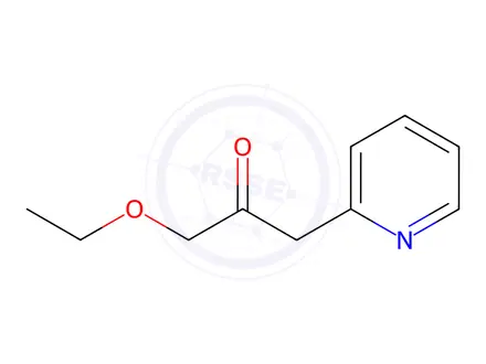 Chemical structure of 1-Ethoxy-3-(pyridin-2-yl)propan-2-one