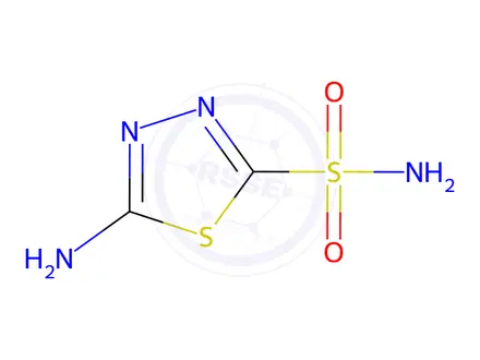 Chemical structure of Acetazolamide EP Impurity D
