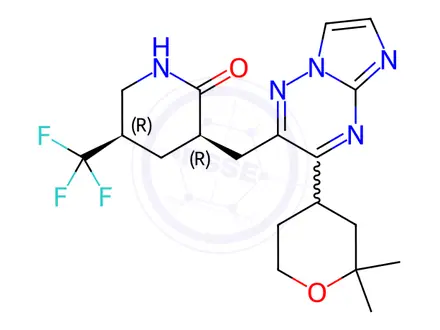 Chemical structure of Sacubitril Valsartan Sodium Impurity 134