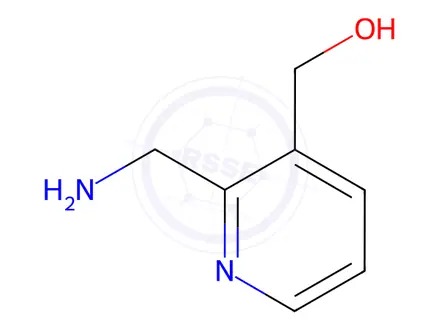 Chemical structure of 3-(HYDROXYMETHYL)-2-PYRIDINEMETHYLAMINE DIHYDROCHLORIDE