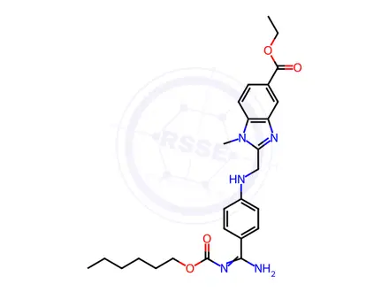 Chemical structure of Dabigatran impurity G