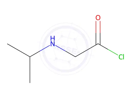 Chemical structure of 2-(Isopropylamino)acetyl chloride