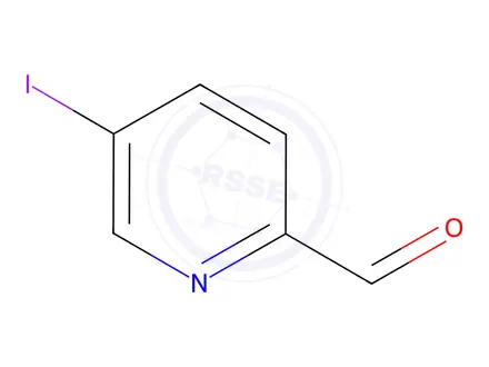 Chemical structure of 5-Iodopicolinaldehyde