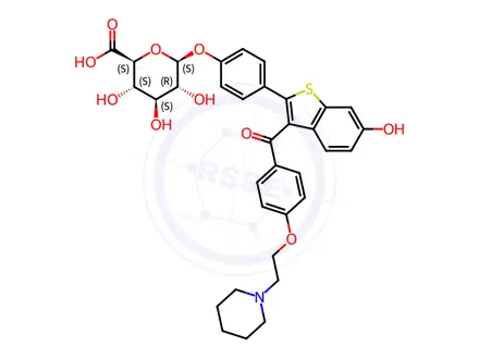 Chemical structure of Raloxifene Impurity 24
