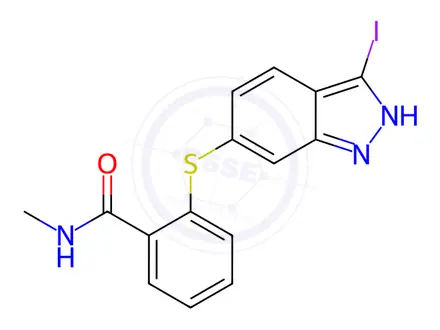 Chemical structure of Axitinib Impurity 14