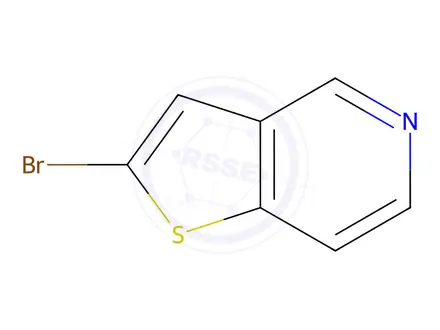 Chemical structure of 2-bromothieno[3,2-c]pyridine