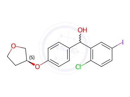 Chemical structure of Empagliflozin Impurity 56