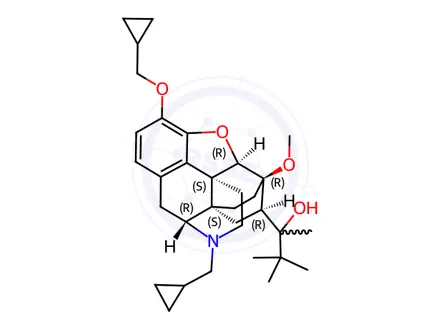 Chemical structure of Buprenorphine Impurity 18