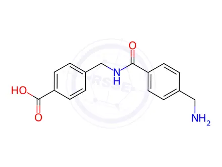 Chemical structure of Tranexamic Acid Impurity 10