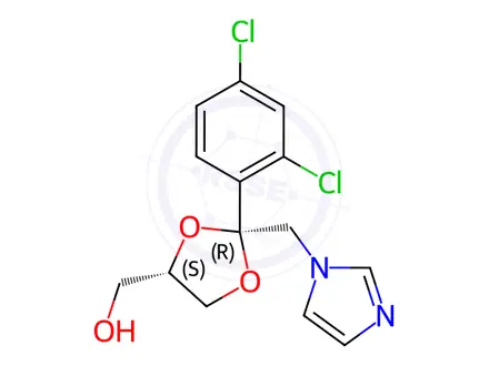 Chemical structure of Ketoconazole Impurity 14