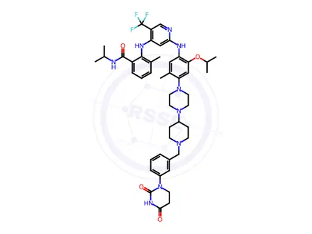 Chemical structure of Loratadine Impurity 6