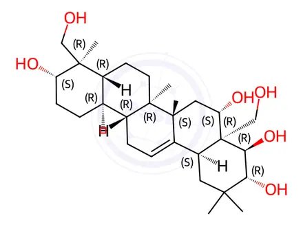 Chemical structure of Gymnemagenin