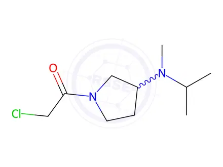 Chemical structure of 2-Chloro-1-(3-(isopropyl(methyl)amino)pyrrolidin-1-yl)ethanone