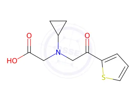 Chemical structure of (Isopropyl-pyridin-4-ylmethyl-amino)-acetic acid