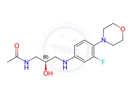 Chemical structure of Linezolid Impurity 6