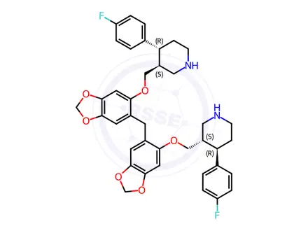 Chemical structure of Paroxetine Impurity 8