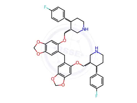 Chemical structure of Paroxetine Hydrochloride Impurity 107