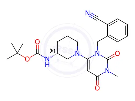 Chemical structure of Alogliptin Impurity 30