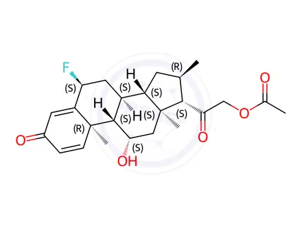 Chemical structure of Fluorometholone Impurity 4