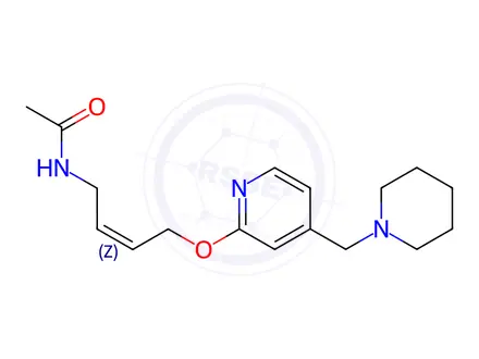 Chemical structure of Lafutidine Impurity 9