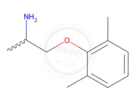 Chemical structure of Mexiletine Hydrochloride