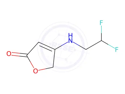 Chemical structure of 4-(2,2-Difluoroethylamino)furan-2(5H)-one