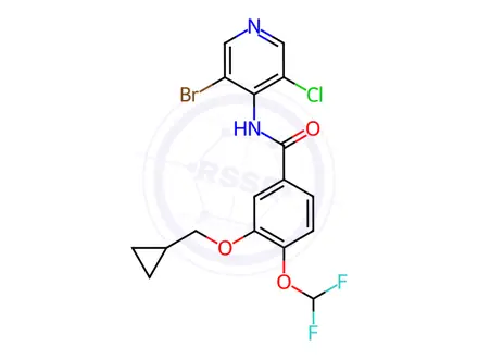 Chemical structure of Roflumilast Impurity 18