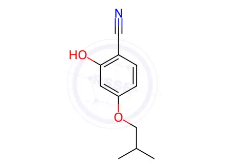 Chemical structure of 2-Hydroxy-4-isobutoxybenzonitrile