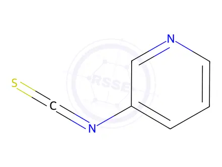 Chemical structure of 3-Pyridylisothiocyanate (BSC)
