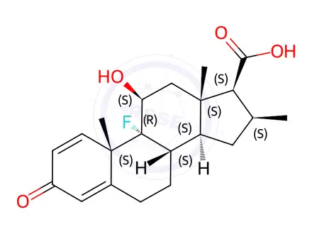 Chemical structure of Betamethasone Impurity 55
