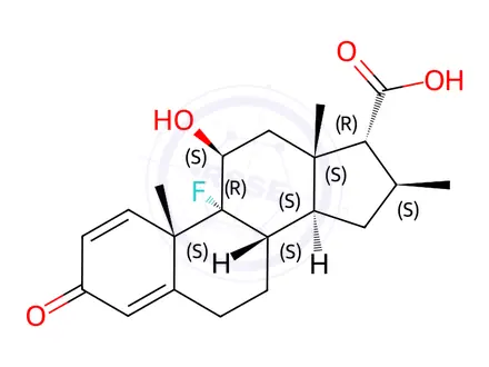 Chemical structure of Betamethasone Sodium Phosphate Impurity 19