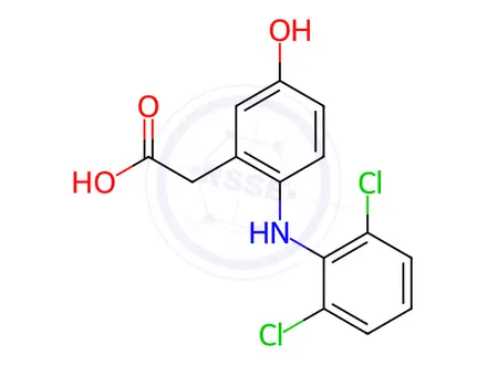 Chemical structure of Diclofenac Sodium Impurity 13