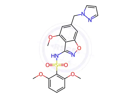 Chemical structure of PF-9363