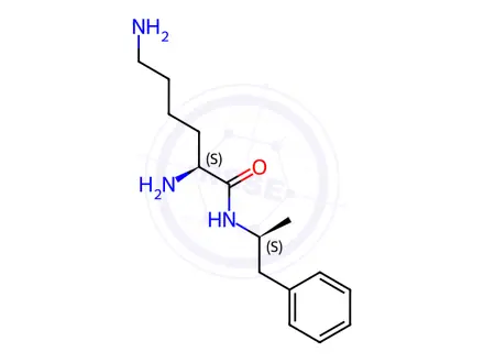 Chemical structure of Lisdexamfetamine
