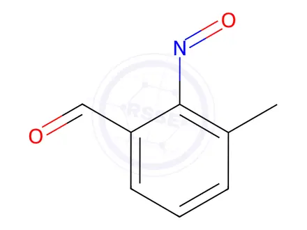 Chemical structure of Benzaldehyde, 3-methyl-2-nitroso-(9CI)
