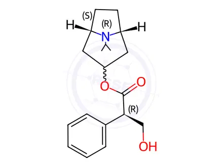 Chemical structure of Ipratropium Bromide Impurity 18